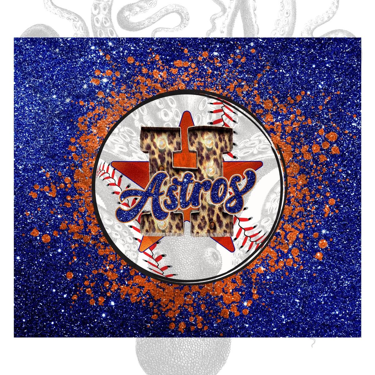 20oz SKINNY STRAIGHT Houston Astros Major League Design Digital Download