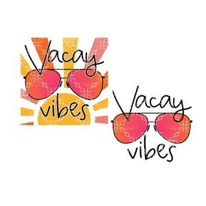 Vacay Vibes PNG, Vacation Digital Download