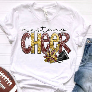 Custom Cheer, Add Your Team/School Name And Colors, Personalize, Sublimation Transfer