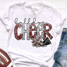 Load image into Gallery viewer, Custom Cheer, Add Your Team/School Name And Colors, Personalize, Sublimation Transfer
