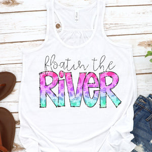 Floating The River Sublimation Transfer