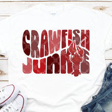 Load image into Gallery viewer, Crawfish Junkie Sublimation Transfer
