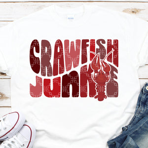 Crawfish Junkie Sublimation Transfer