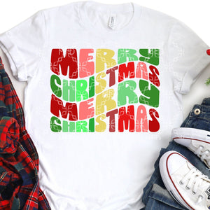 Merry Christmas Merry Christmas PNG, Christmas Digital Download, Happy Holidays Digital Design