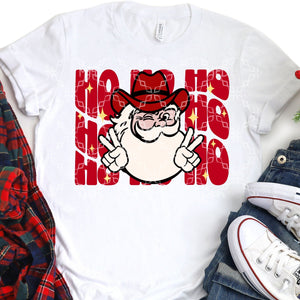 Ho Ho Ho Santa Claus Sublimation Transfer