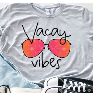 Vacay Vibes Vacation Sublimation Transfer