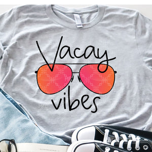 Vacay Vibes PNG, Vacation Digital Download