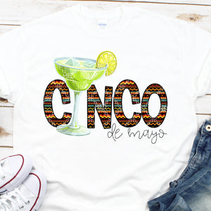 Cinco De Mayo Sublimation Transfer