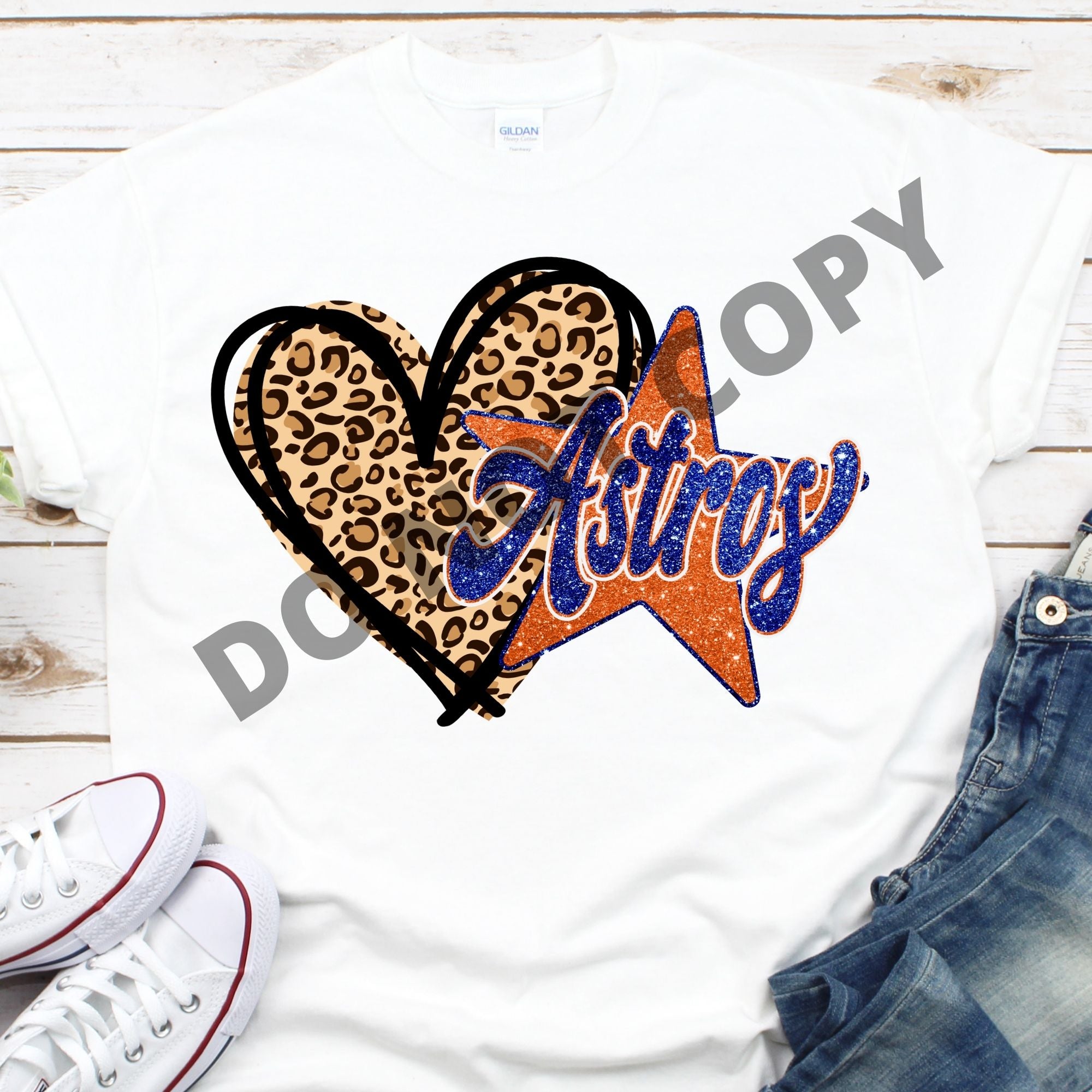 Love Astros Cheetah Digital Download, Digital Download, Digital Design –  Flipped Designs