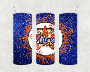 Houston Astros Skinny Tumbler Design, Astros Tumbler Digital Download, Baseball Skinny Tumbler PNG