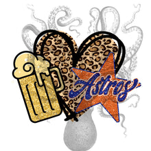 Load image into Gallery viewer, Beer Love Astros Sublimation Transfer
