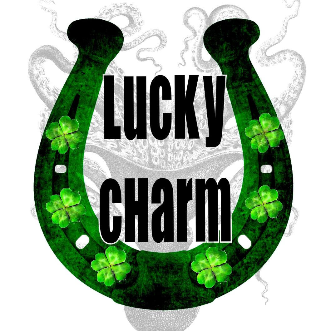 Lucky Charm Sublimation Transfer, St. Patrick's Day Transfer, Lucky Sublimation