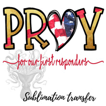 Load image into Gallery viewer, Pray For Our Troops Sublimation Transfer
