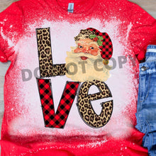 Load image into Gallery viewer, Love Santa Sublimation Transfer, Christmas Ready to Press Transfer
