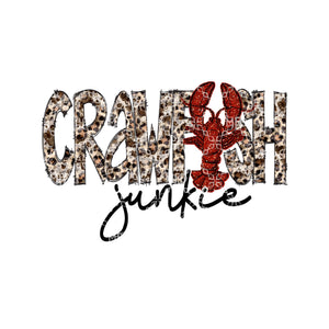 Crawfish Junkie PNG, Crawfish Digital Download