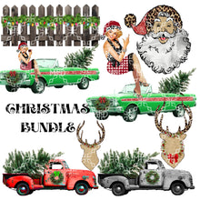 Load image into Gallery viewer, Country Christmas PNG Digital Element Bundle, Digital Design, Digital Download PNG
