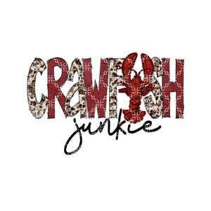 Crawfish Junkie PNG, Crawfish Digital Download