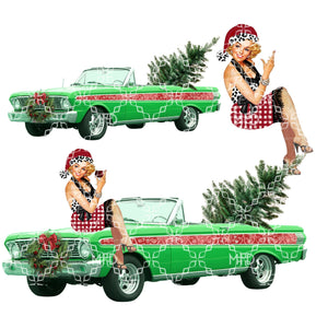 Country Christmas PNG Digital Element Bundle, Digital Design, Digital Download PNG