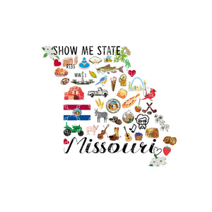 Missouri Symbols Digital Download