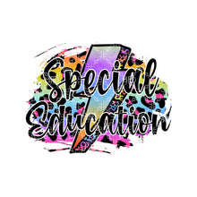 Load image into Gallery viewer, Special Education Teacher PNG, School Teacher Digital Download, Sped Teachers Digital Design
