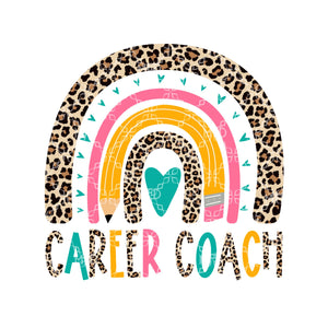 Career Coach Sublimation Transfer, Career Planning Ready to Press Transfer