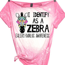 Load image into Gallery viewer, I Identify As A Zebra, Ehlers-Danlos Awareness PNG Genetic Disorder Digital Download
