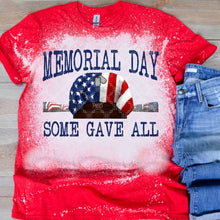 Load image into Gallery viewer, Memorial Day, Some Gave All Sublimation Transfer
