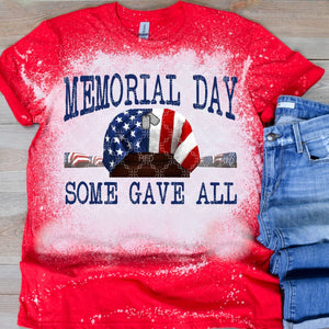 Memorial Day, Some Gave All Sublimation Transfer