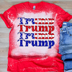 Trump Trump Trump Trump For America PNG, MAGA Digital Download, Let's Go Brandon Digital Design