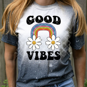 Good Vibes PNG, Positive Thoughts Digital Download, Happiness Digital Designs
