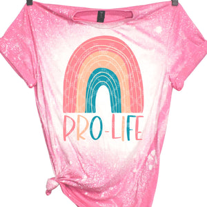 Pro Life Sublimation Transfer, Oppose Abortion Sublimation T-Shirt Transfer