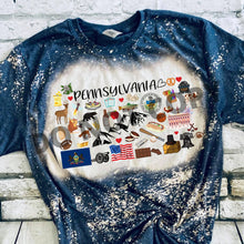Load image into Gallery viewer, Pennsylvania Symbols Sublimation Transfer
