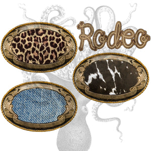 Western Rodeo Clip Art, Clipart, Graphics, PNG Digital Element Bundle
